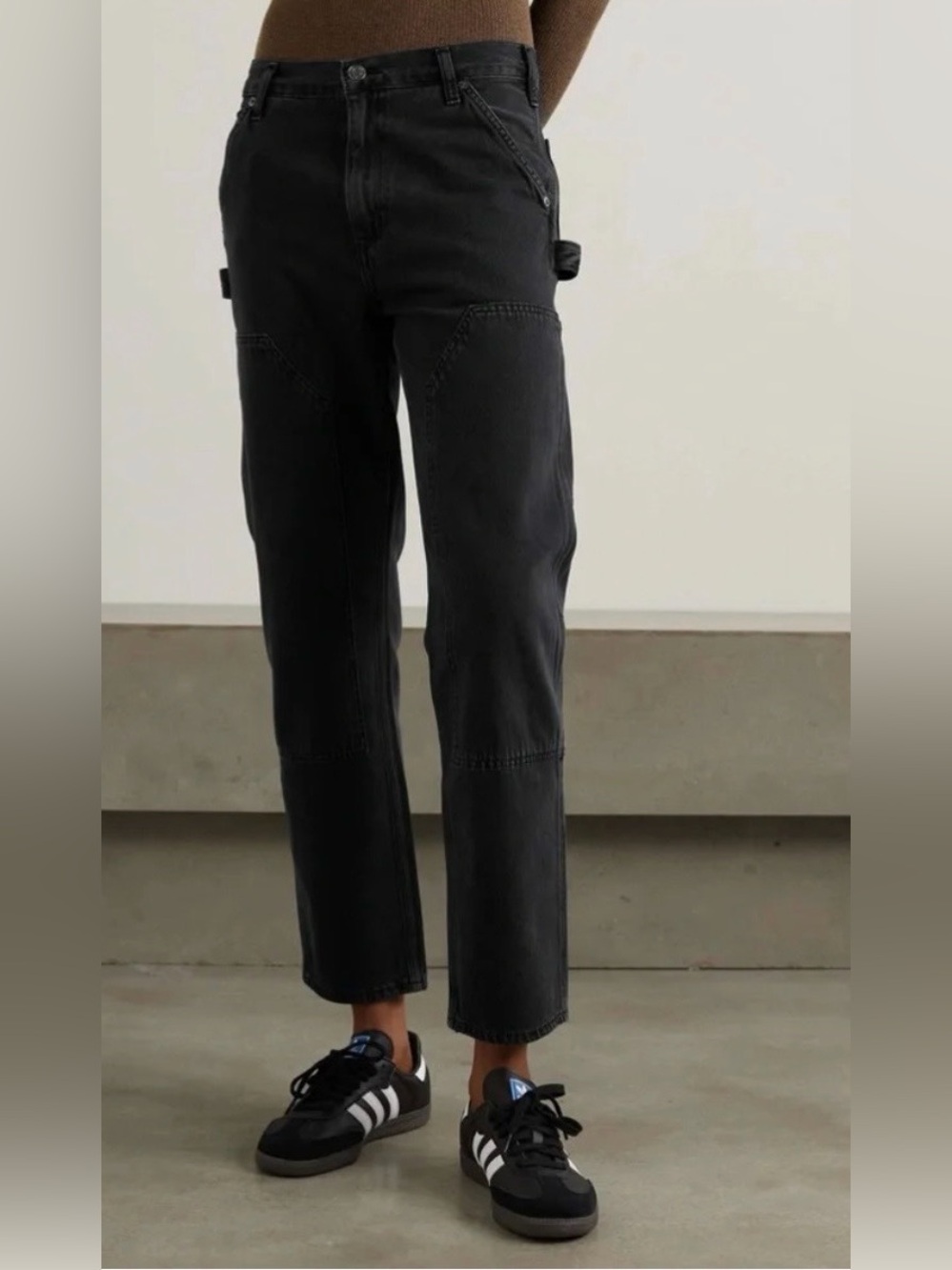 AGOLDE Rami Carpenter Jeans Black Hole Size 27 NWT